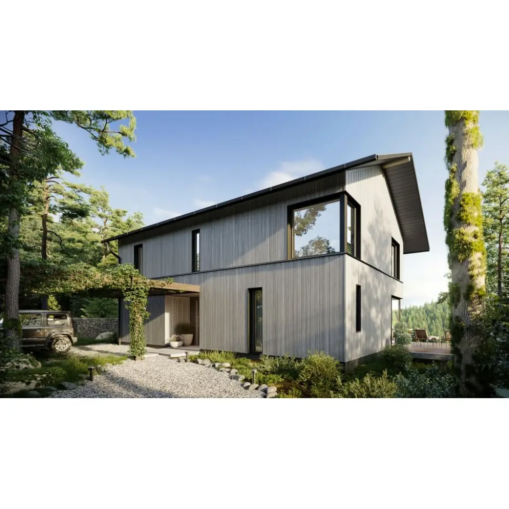 Panele elewacyjne fasadowe Solvo Listwa wentylacyjna górna Dąb Szary 2-cz FS-262, 3030904, Panele zewnętrzne, Solvo Akcesoria do paneli zewnętrznych, VOX