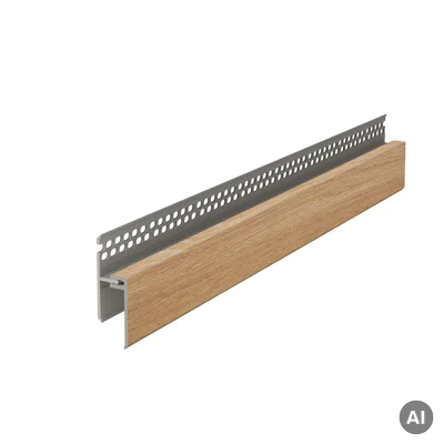 Panele elewacyjne fasadowe Solvo Listwa wentylacyjna górna Dąb Naturalny 2-cz FS-262, 3030902