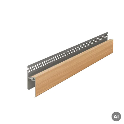 Panele elewacyjne fasadowe Solvo Listwa wentylacyjna górna Cedr 2-cz FS-262, 3030905