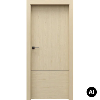 Drzwi Porta Natura Verdino model V.1 z intarsją