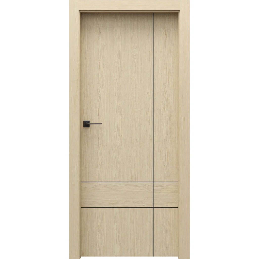 Drzwi Porta Natura Verdino model V.2 z intarsją, Drzwi wewnętrzne, NATURA VERDINO, PORTA