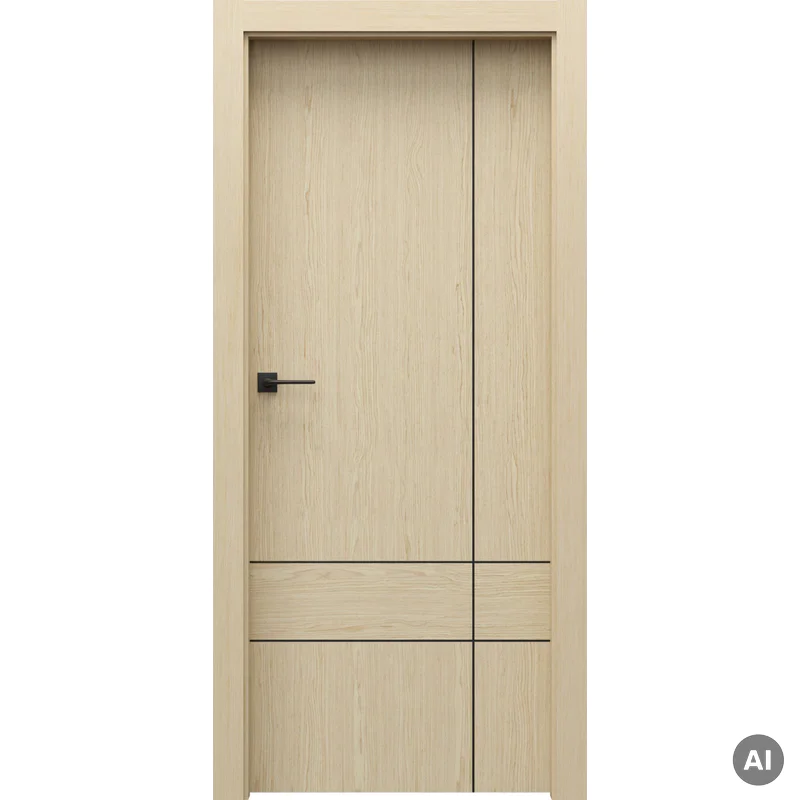 Drzwi NATURA VERDINO model V.2 z intarsją, natura.verdino.v