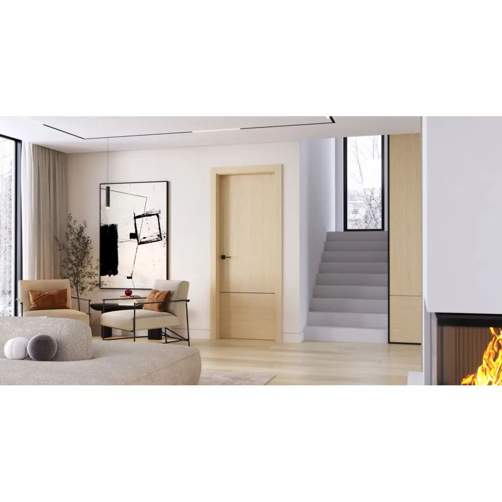 Drzwi Porta Natura Verdino model V.3 z intarsją, Drzwi wewnętrzne, NATURA VERDINO, PORTA