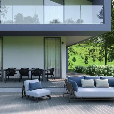 Deska tarasowa dwustronna Toskania Eucalipto 3,0m 25 mm, BI7A03