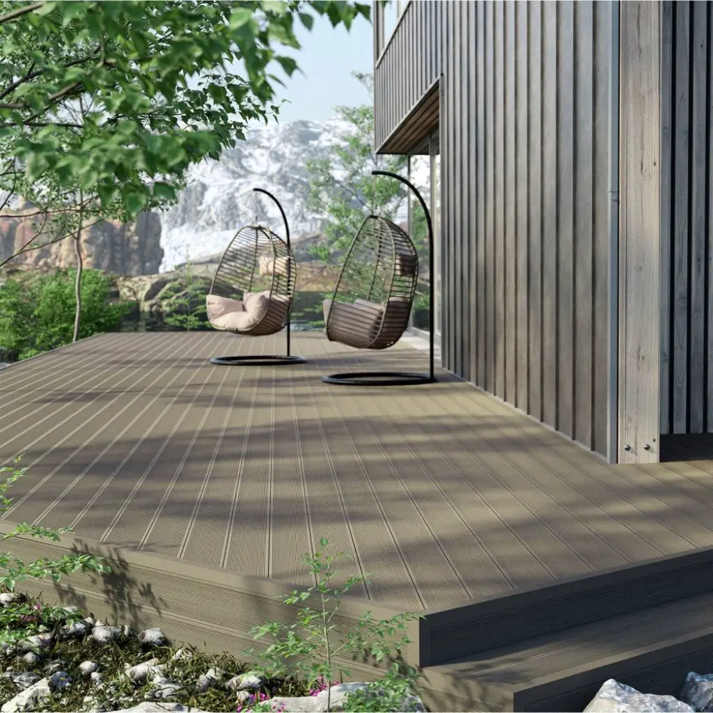 Deska tarasowa dwustronna Skandynawia Gran 3,0m 25 mm, BS7A02, Deska tarasowa, Kolory Świata, Bergdeck