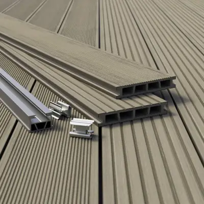 Deska tarasowa dwustronna Skandynawia Gran 3,0m 25 mm, BS7A02