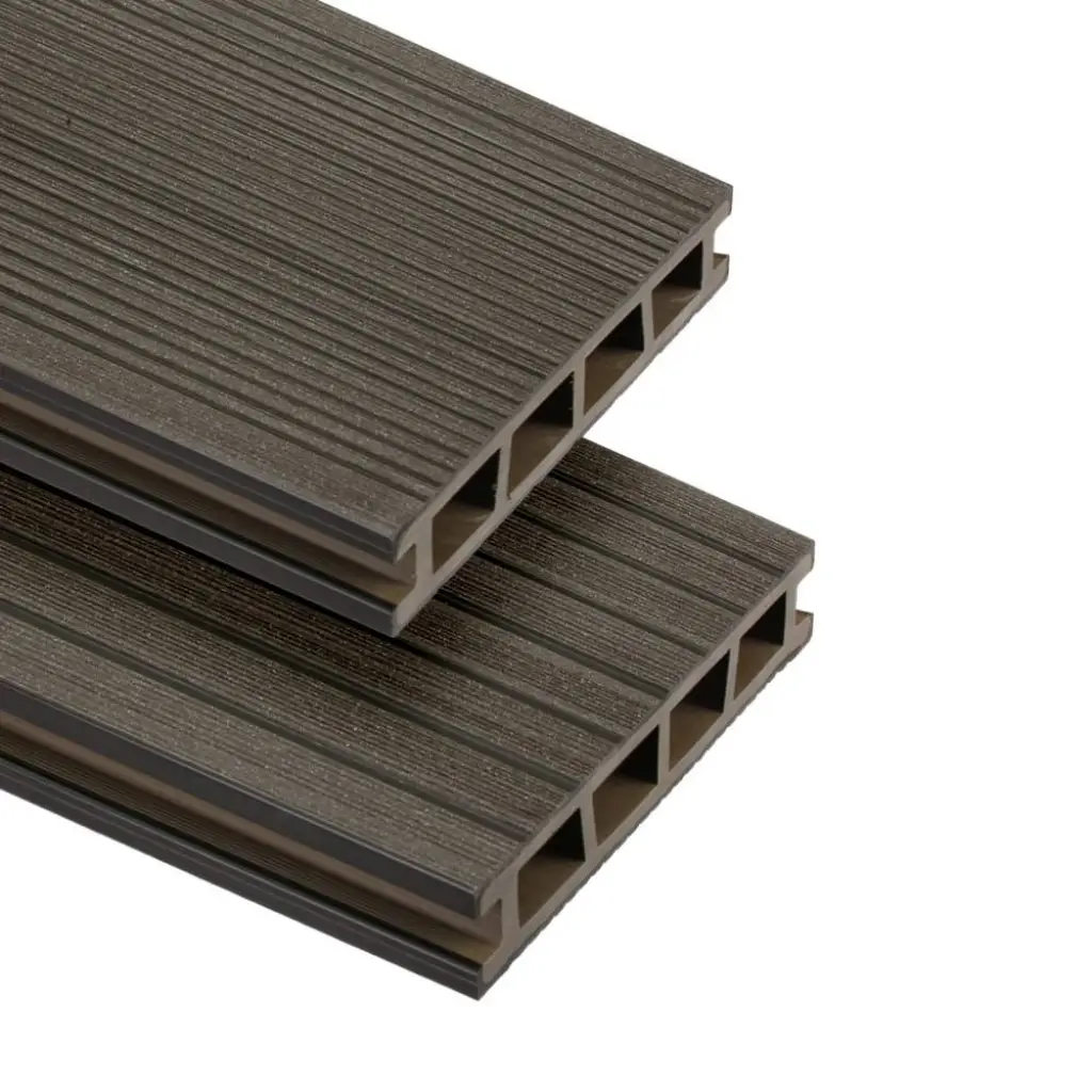 Deska tarasowa dwustronna Safari Heban 3,0m 25 mm, BA7A01, Deska tarasowa, Kolory Świata, Bergdeck