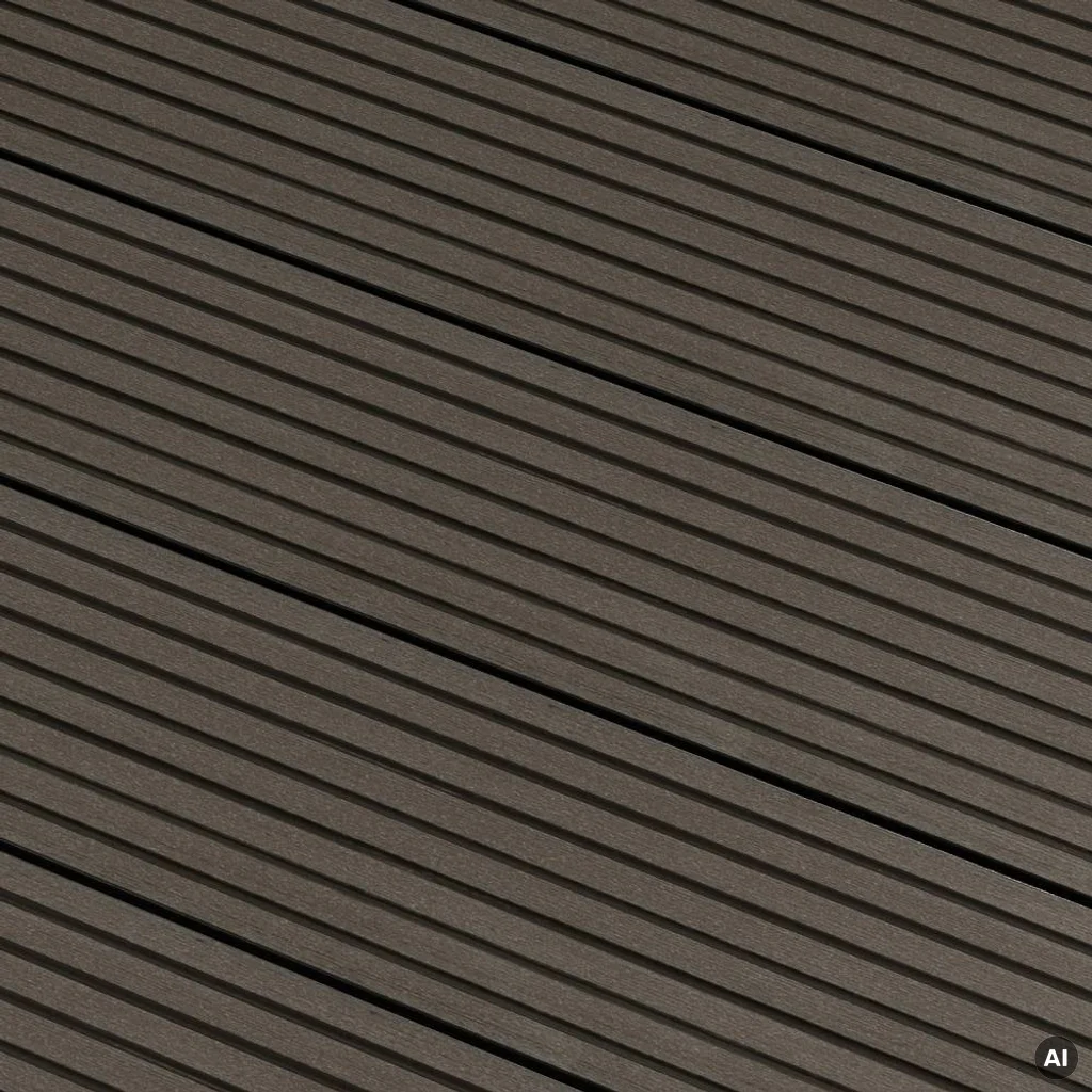 Deska tarasowa dwustronna Safari Heban 3,0m 25 mm, BA7A01, Deska tarasowa, Kolory Świata, Bergdeck