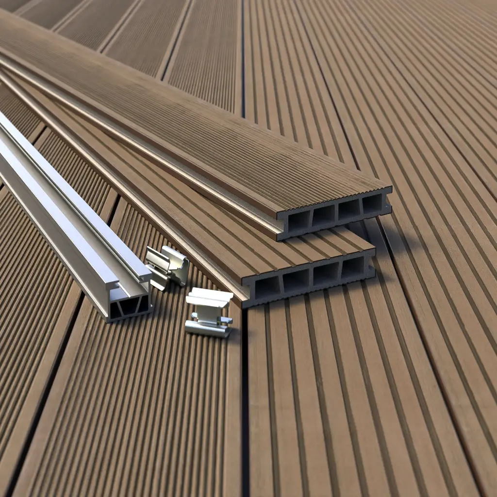 Deska tarasowa dwustronna Safari Azobe 3,0m 25 mm, BA7A03, Deska tarasowa, Kolory Świata, Bergdeck