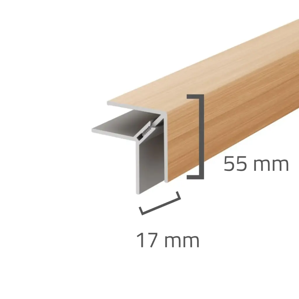Panele elewacyjne fasadowe Solvo Listwa narożna zewnętrzna Cedr 2-cz FS-222, 3030873, Panele zewnętrzne, Solvo Akcesoria do paneli zewnętrznych, VOX