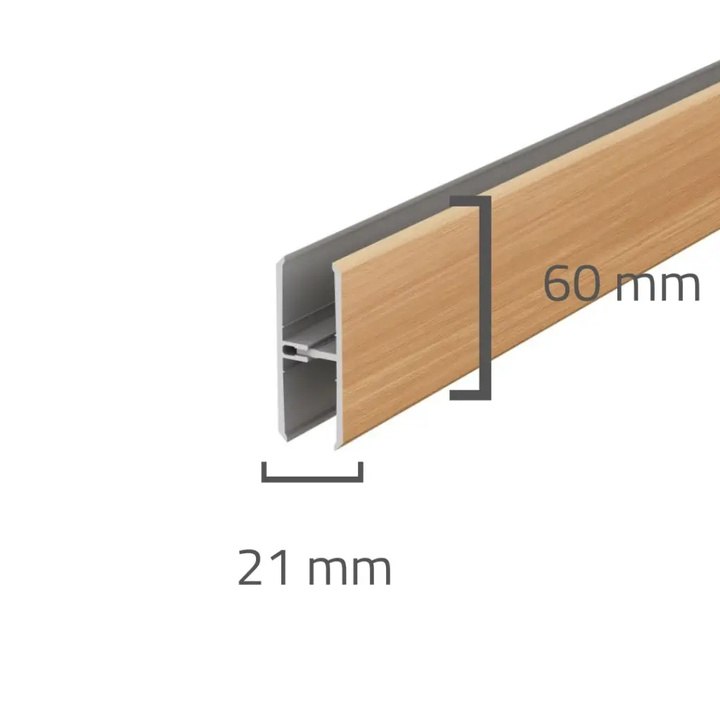 Panele elewacyjne fasadowe Solvo Łącznik Cedr 2-cz FS-282, 3030913, Panele zewnętrzne, Solvo Akcesoria do paneli zewnętrznych, VOX