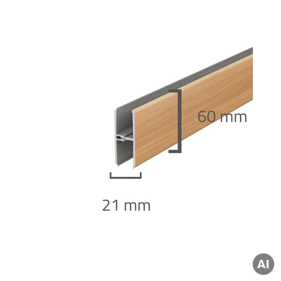 Panele elewacyjne fasadowe Solvo Łącznik Cedr 2-cz FS-282, 3030913