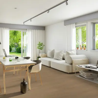 Panele winylowe SPC ze zintegrowanym podkładem  Dąb Glo 85007-2 Klasa 33 5.5 mm