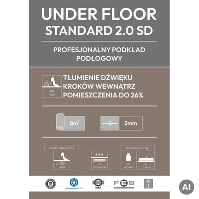 Podkład Under Floor Standard 2.0 SD, 04-10-00802