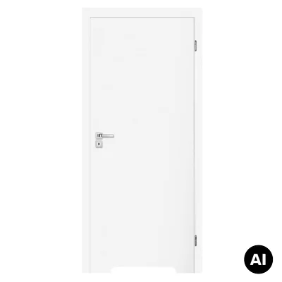 Drzwi Norma Decor 1 WC Bezprzylgowe (otwierane na zewnątrz) Prawe 80cm plaster miodu, 100073578