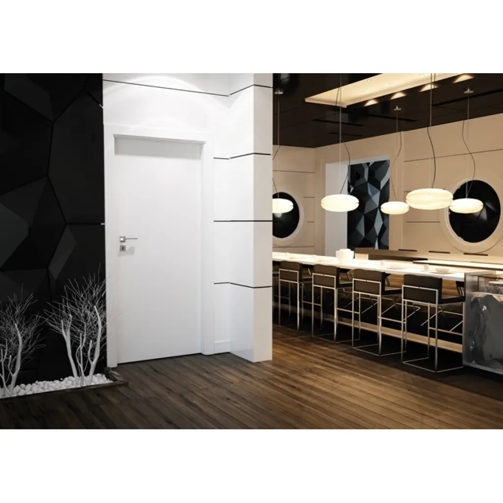 Ościeżnica regulowana z kątownikiem ORS10 Invado 95-114 Lewa 80cm Bezprzylgowa, 100073604, Ościeżnica, Norma Decor, Invado