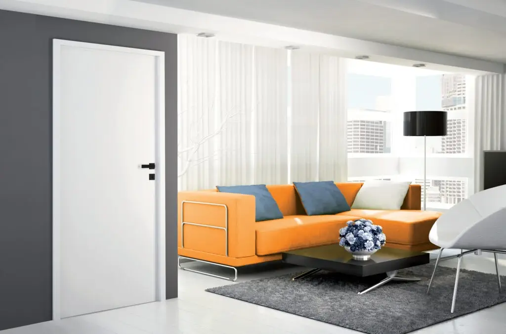 Ościeżnica regulowana z kątownikiem ORS10 Invado 95-114 Lewa 80cm Bezprzylgowa, 100073604, Ościeżnica, Norma Decor, Invado