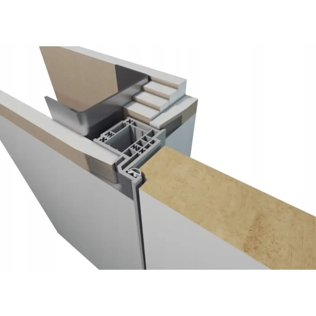 Zestaw Drzwi ukryte + Ościeżnica Porta HIDE WC bezprzylgowa (otwierane na zewnątrz) Prawe 70cm płyta, SPA1110P07LBPWAOV0O000, OPA100LP070000AM300000, Zestaw, Porta HIDE 1.1, PORTA