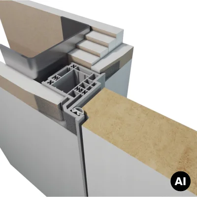 Zestaw Drzwi ukryte + Ościeżnica Porta HIDE WC Bezprzylgowe (otwierane na zewnątrz) Lewe 70cm płyta, SPA1110L07LBPWAOV0O000, OPA100LL070000AM300000