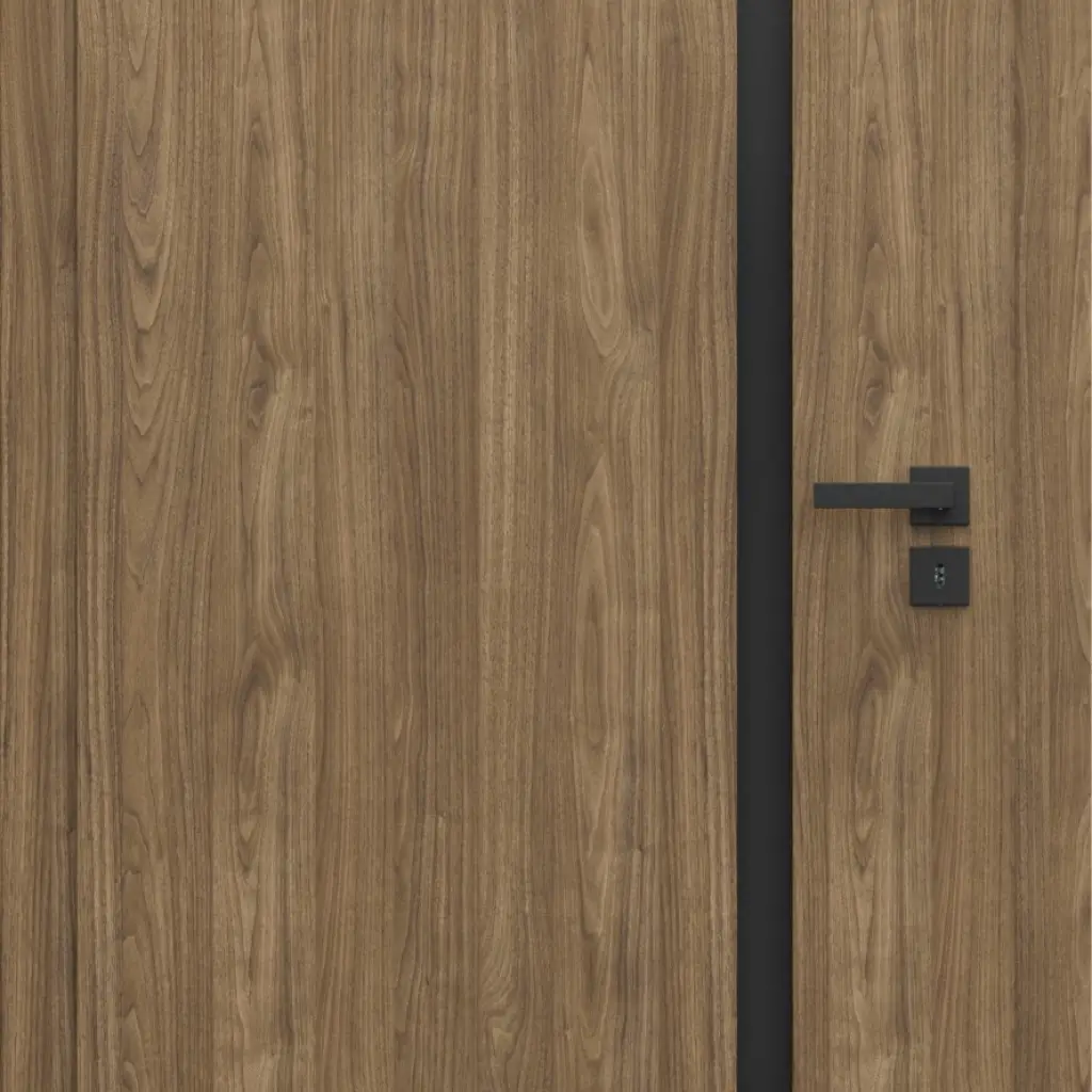 Zestaw Drzwi + Ościeżnica Porta Focus 4.A z czarną szybą WC 95-135 Dąb Catania Przylgowe (otwierane na zewnątrz) Lewe 80cm plaster miodu, SPWG4A0L08DDTWSB2KHB00, OPWP6B0L08DDT0SZ260000, Zestaw, Porta FOCUS, PORTA