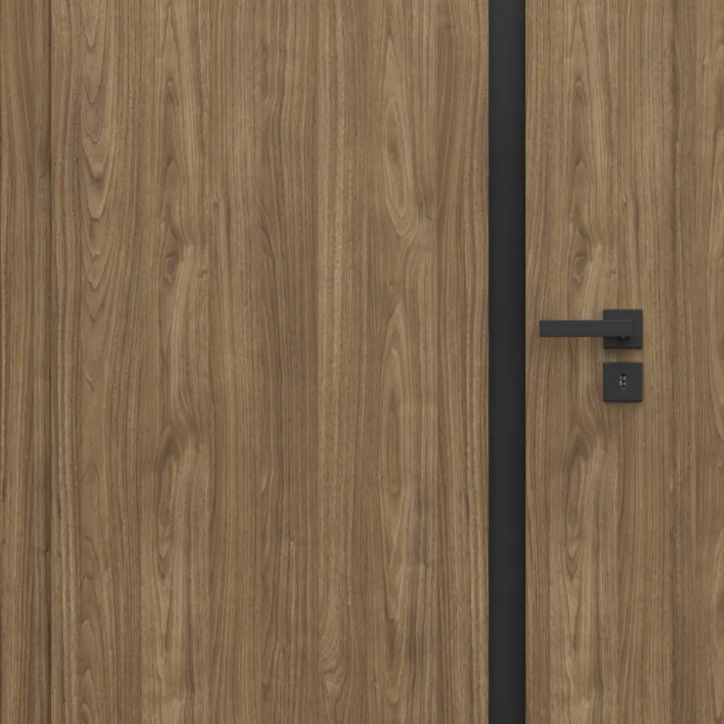 Zestaw Drzwi + Ościeżnica Porta Focus 4.A z czarną szybą 95-135 Dąb Catania Przylgowe (otwierane na zewnątrz) Lewe 80cm plaster miodu, SPWG4A0L08DDT0SZ2KHB00, OPWP6B0L08DDT0SZ260000, Zestaw, Porta FOCUS, PORTA