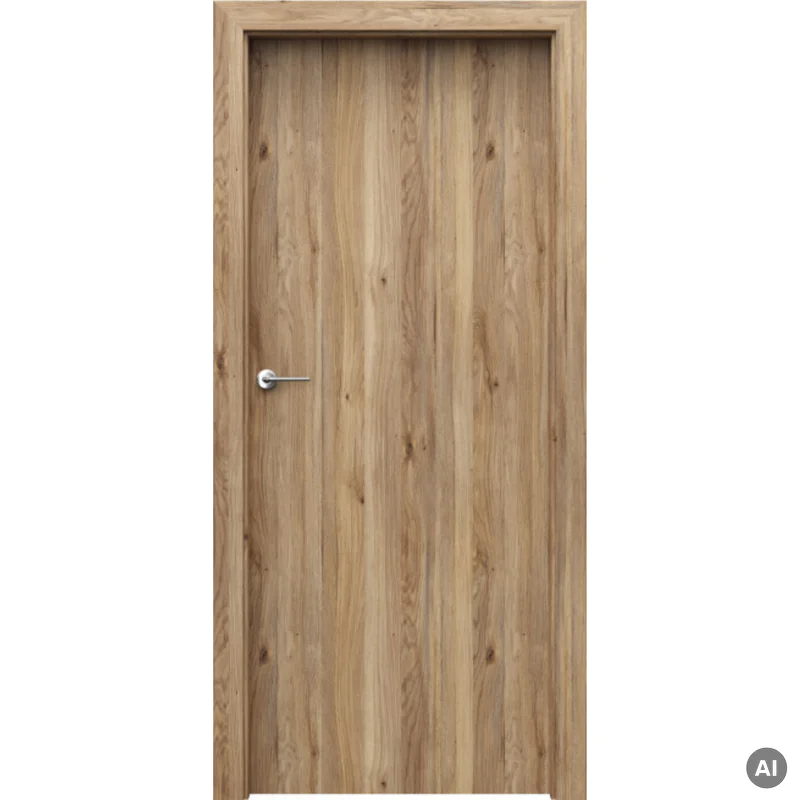 Zestaw Drzwi + Ościeżnica Porta Decor model P 95-135 Dąb