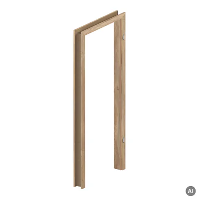 Zestaw Drzwi + Ościeżnica Porta Decor model P 95-135 Dąb Catania Przylgowe (otwierane na zewnątrz) Lewe 80cm plaster miodu, SPWP0P0L08DDT0SZ2AH000, OPWP6B0L08DDT0SZ260000
