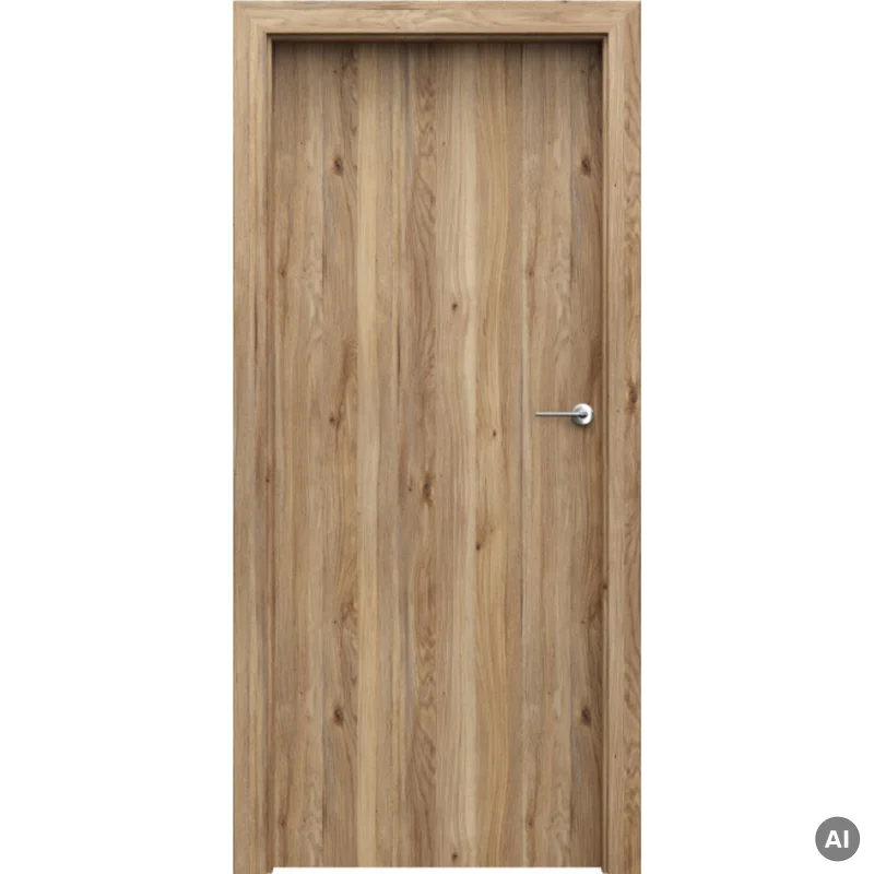 Zestaw Drzwi + Ościeżnica Porta Decor model P 140-180 Dąb