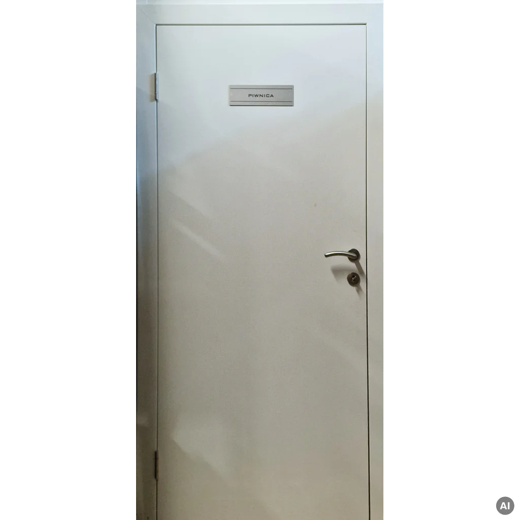 Komplet drzwi + Ościeżnica regulowana 95-114 Norma Decor 1 lewe 80cm Zawias motylkowy bezprzylgowe WC, 100073577, 100073604, Zestaw, Norma Decor, Invado