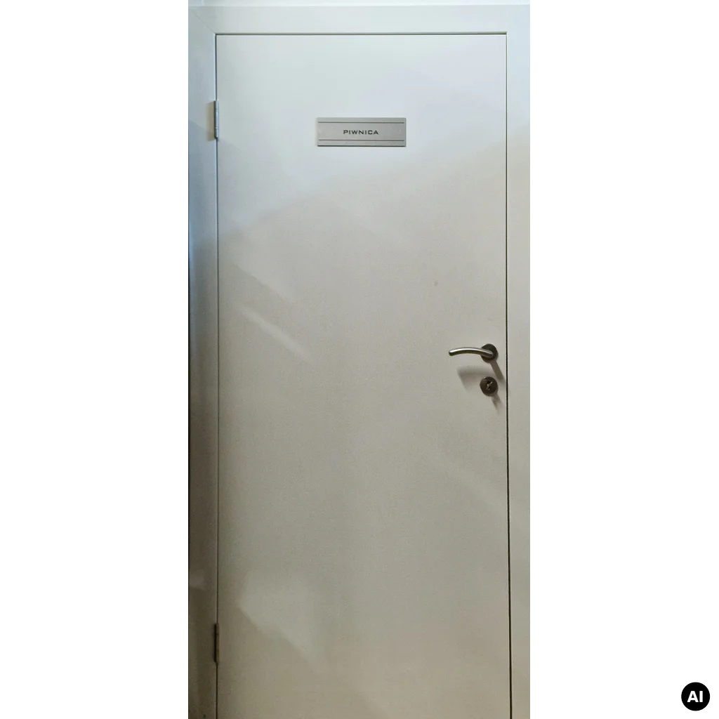 Komplet drzwi + Ościeżnica regulowana 95-114 Norma Decor 1 prawe 80cm Zawias motylkowy bezprzylgowe WC, 100073578, 100073608, Zestaw, Norma Decor, Invado