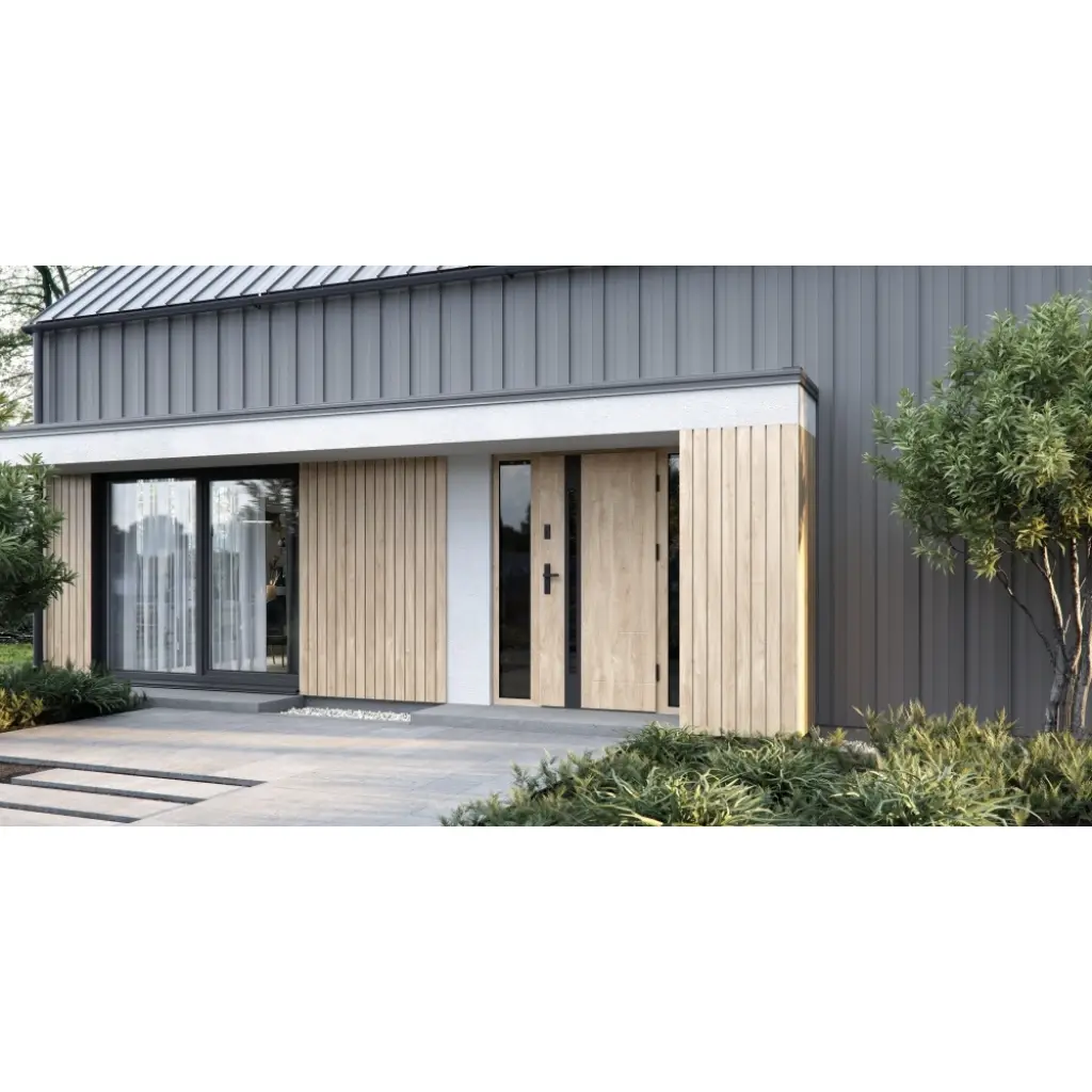 Drzwi Zewnętrzne Model P.2, Drzwi zewnętrzne, Porta THERMO Panel Glass, PORTA