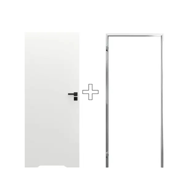 Zestaw Drzwi ukryte + Ościeżnica Porta HIDE WC Bezprzylgow