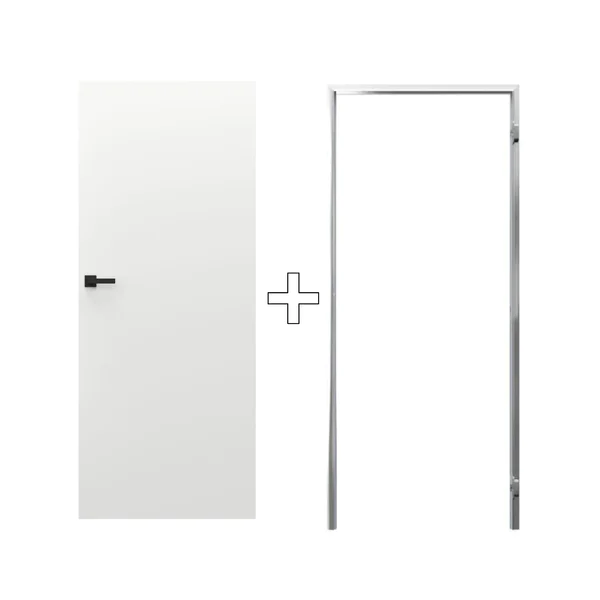 Zestaw Drzwi ukryte + Ościeżnica Porta HIDE Bezprzylgowe (