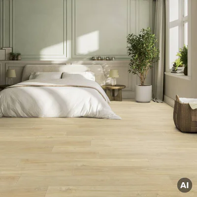 Panele winylowe samoprzylepne z podkładem Madera Beige Naturalny 3.5 mm Klasa 32, 39941623