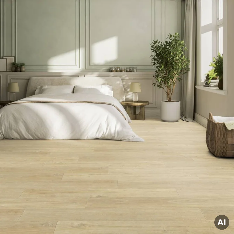 Panele winylowe samoprzylepne z podkładem Madera Beige Natu