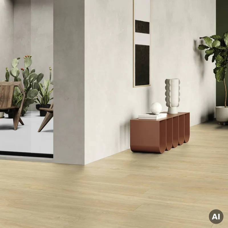Panele winylowe samoprzylepne z podkładem Madera Beige Natu