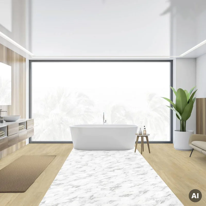 Panele winylowe samoprzylepne z podkładem Madera Beige Natu