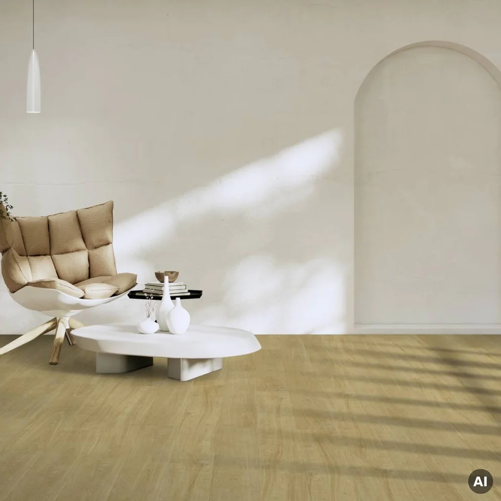 Panele winylowe samoprzylepne z podkładem Madera Miel Naturalny 3.5 mm Klasa 32, 39941616, Podłoga winylowa, Senso Unik, Gerflor