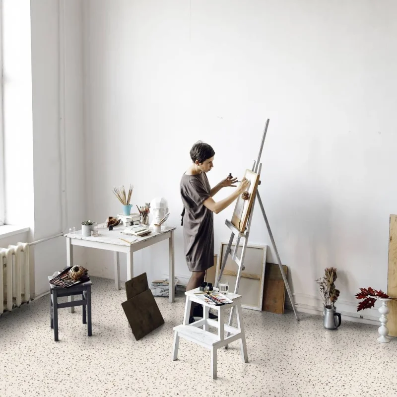 Panele winylowe samoprzylepne ze zintegrowanym podkładem Fe