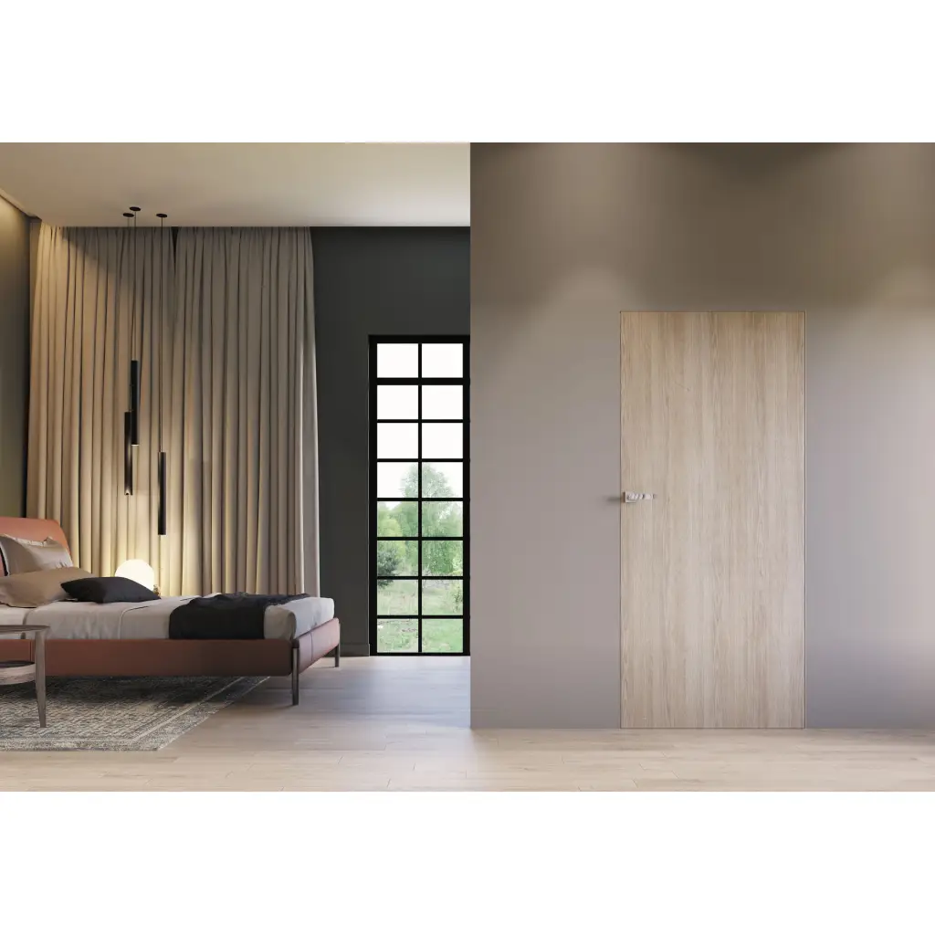 Zestaw Drzwi ukryte + Ościeżnica Sara Eco 2 bezprzylgowe (otwierane na zewnątrz) Prawe 80 cm płyta, 5901316049873, 400010426, Zestaw, Sara Eco 2, DRE