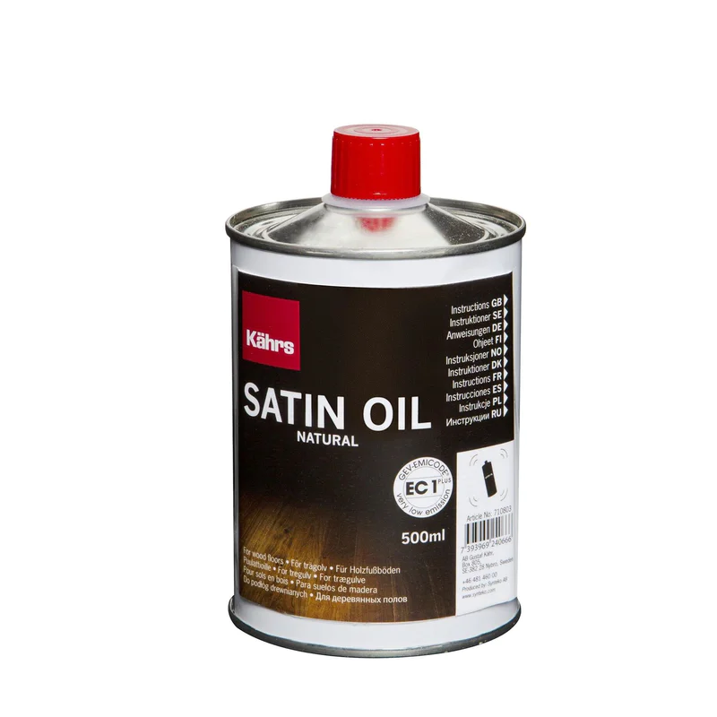 Olej pielęgnacyjny do podłóg drewnianych Kahrs Satin Oil