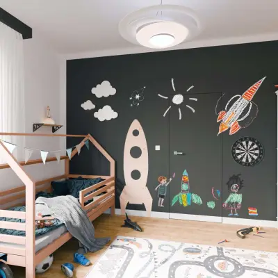 Zestaw Drzwi ukryte + Ościeżnica Sara Eco 2 WC odwrotna przylga (otwierane do wewnątrz) Prawe 70 cm płyta, DRE 400010386, DRE 400010414