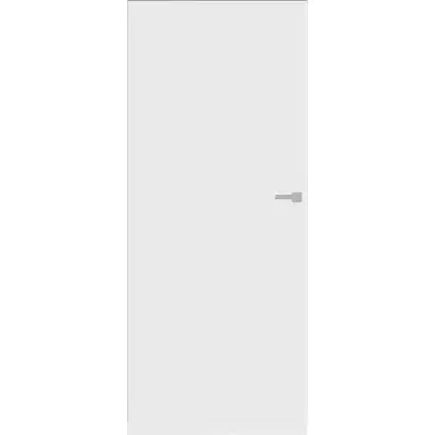 Zestaw Drzwi ukryte + Ościeżnica Sara Eco 2 bezprzylgowe (otwierane na zewnątrz) Lewe 80 cm plaster miodu, DRE 400010027, DRE 400010423