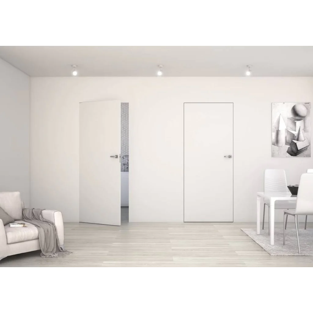 Zestaw Drzwi ukryte + Ościeżnica biała Sara Eco 2 bezprzylgowe (otwierane na zewnątrz) Lewe 80 cm plaster miodu, DRE 400010027, 5901316110658, Zestaw, Sara Eco 2, DRE
