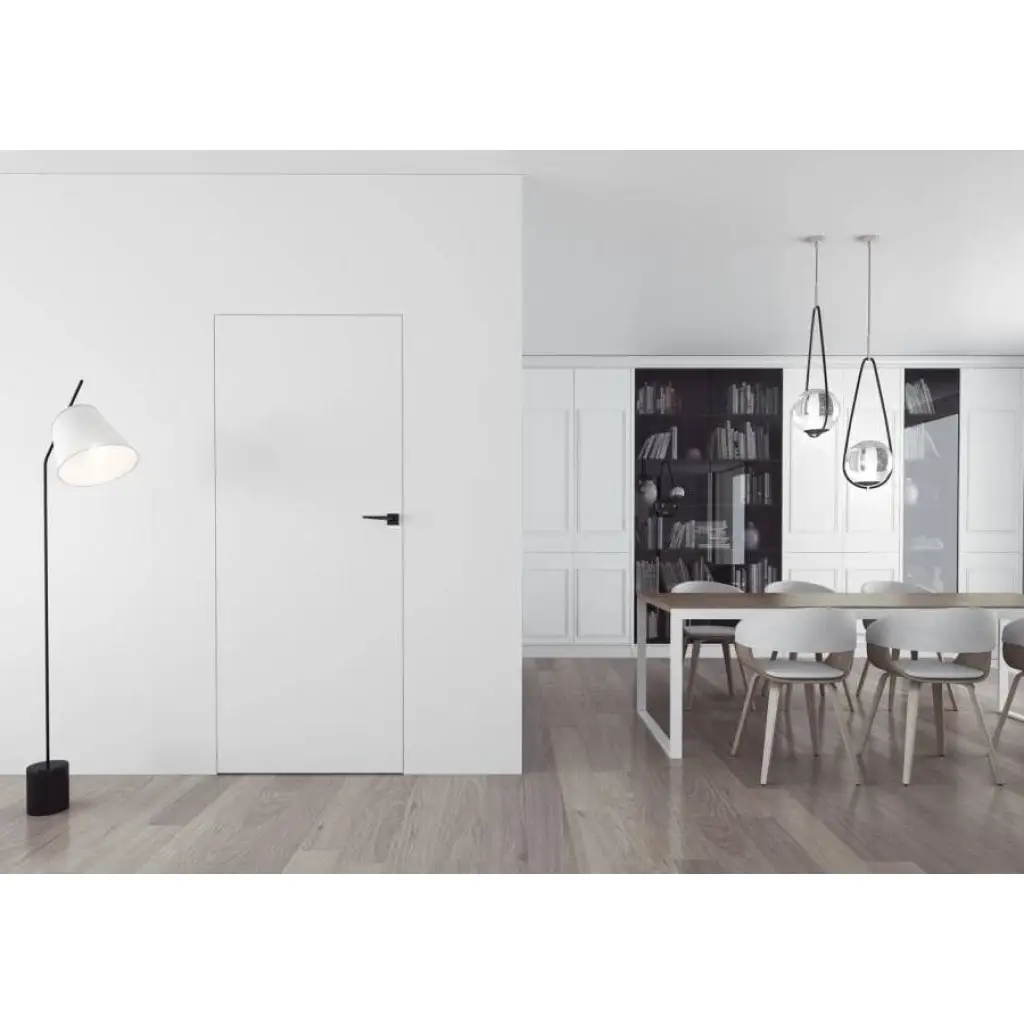 Zestaw Drzwi ukryte + Ościeżnica biała Sara Eco 2 odwrotna przylga (otwierane do wewnątrz) Prawe 80 cm plaster miodu, DRE 400010024, 5901316110634, Zestaw, Sara Eco 2, DRE