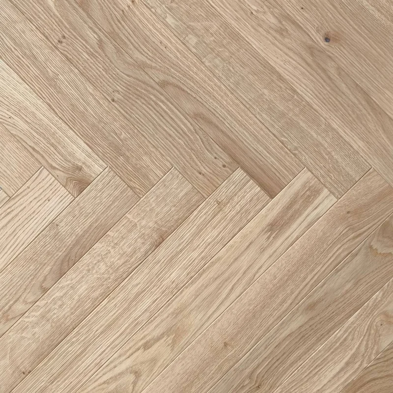 Podłoga drewniana Jodełka angielska Natur Bezbarwny 14 mm,
