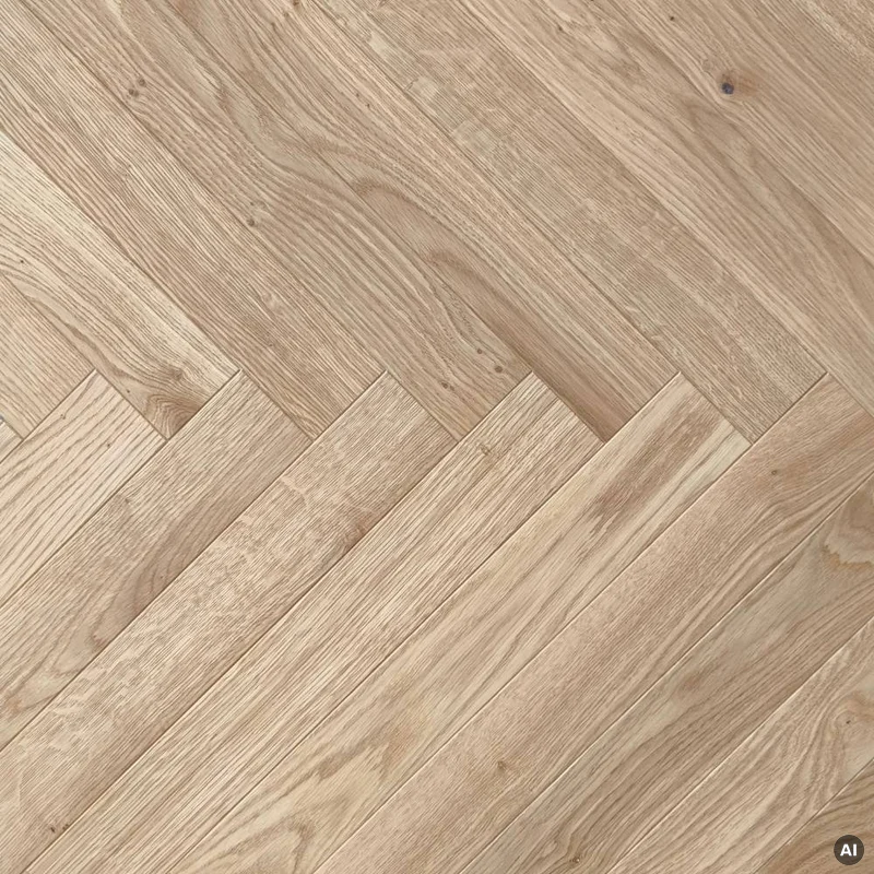 Podłoga drewniana Jodełka angielska Natur Bezbarwny 14 mm,