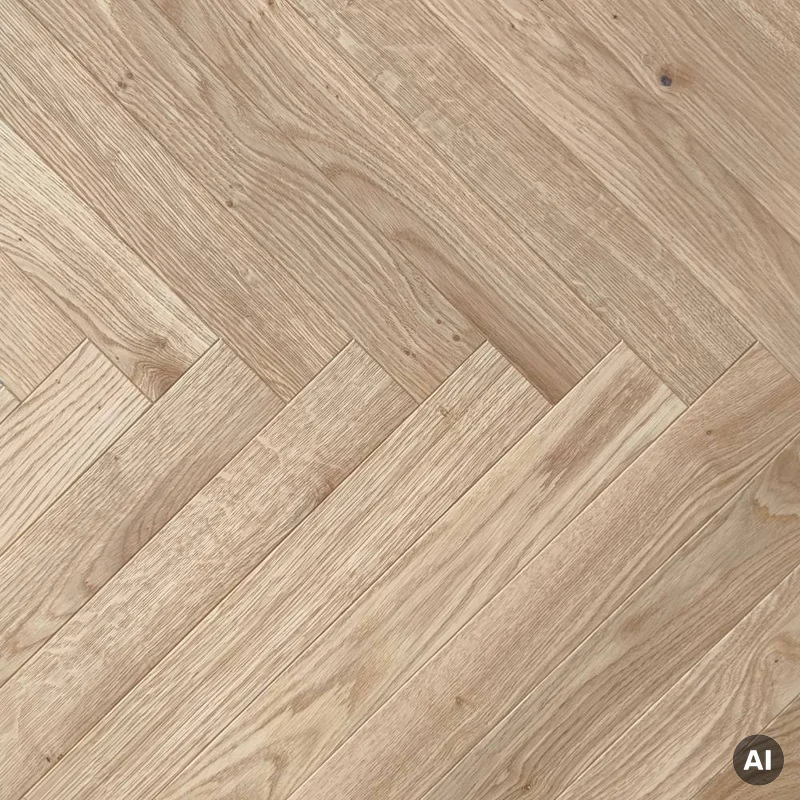 Podłoga drewniana Jodełka angielska Natur Bezbarwny 14 mm,