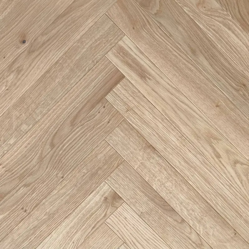 Podłoga drewniana Jodełka angielska Natur Bezbarwny 14 mm,