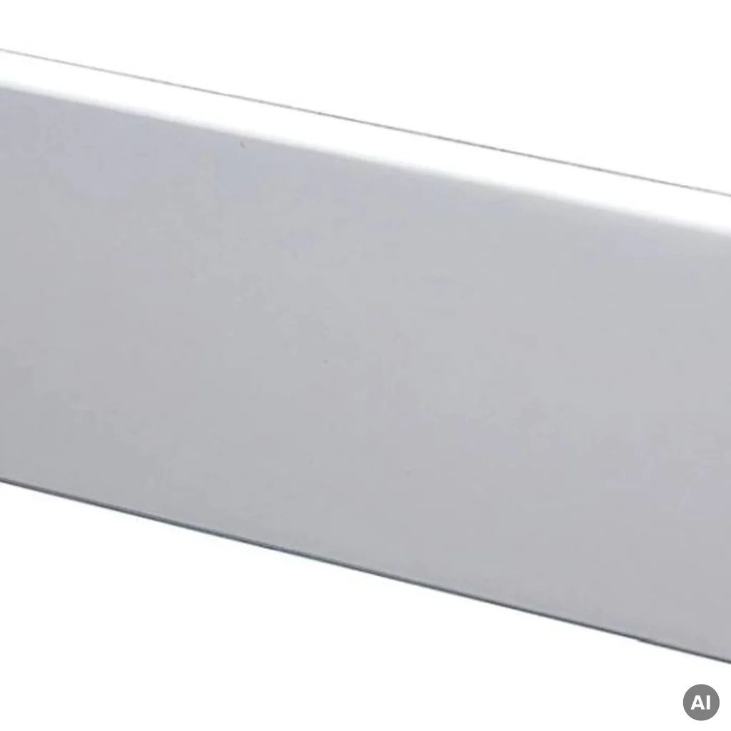 Listwa przypodłogowa Prestige Decor MDF RAL9003, L8/1 - RAL9003-16-2070, Listwa przypodłogowa, Prestige Decor, Prestige Decor